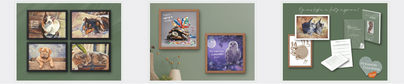 Printable DIY coaching van EllenOnline