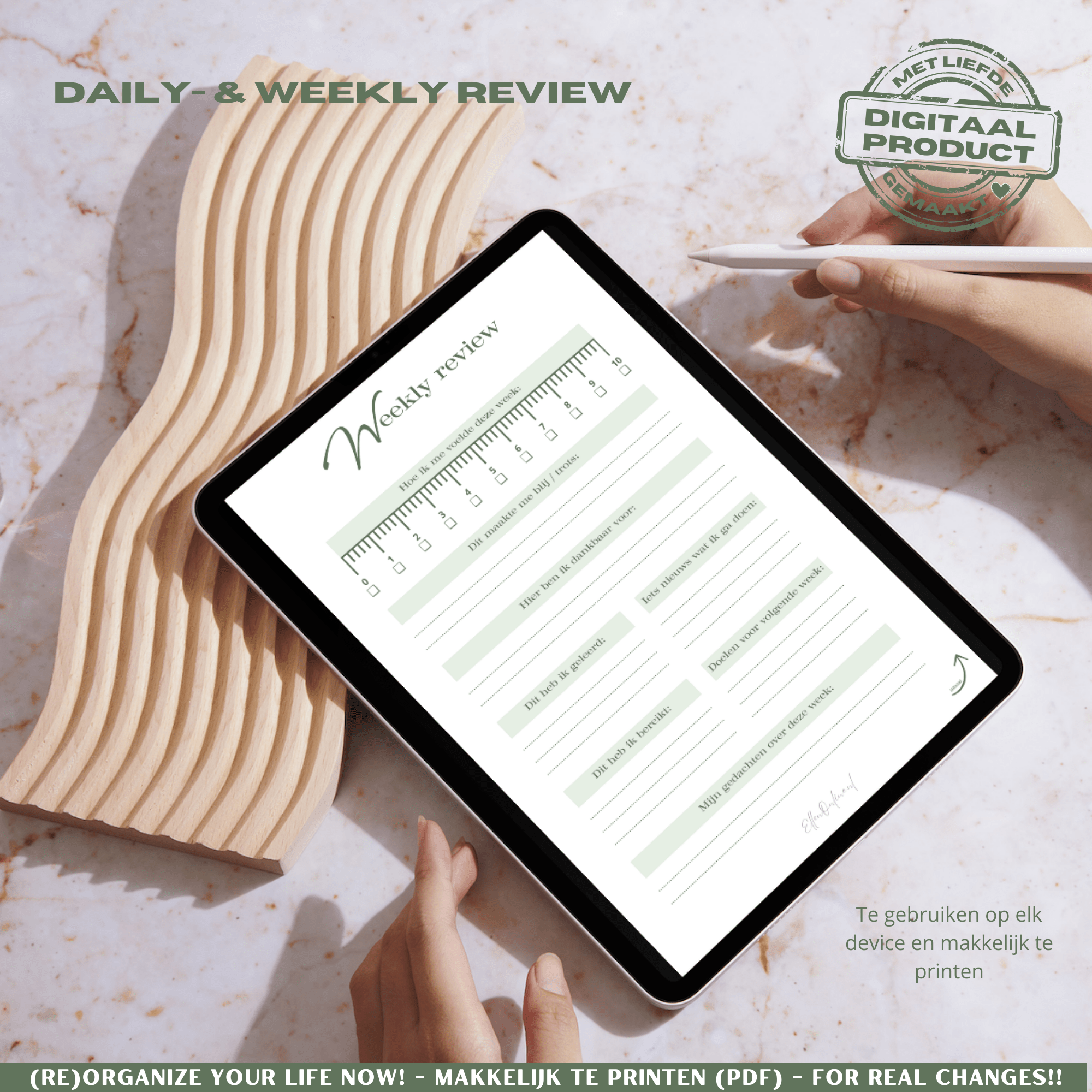Weekly and daily journal - ellenonline.nl