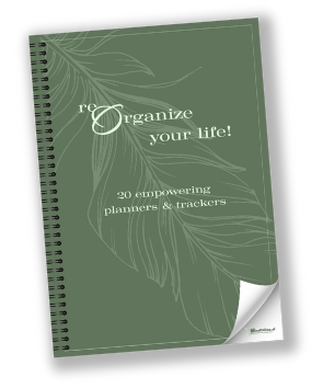 Ebook - Organize your life | persoonlijke ontwikkeling | 20 planners en trackers