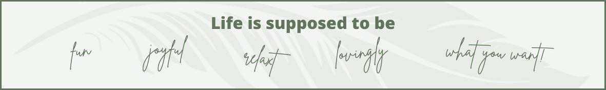 It’s supposed to be fun