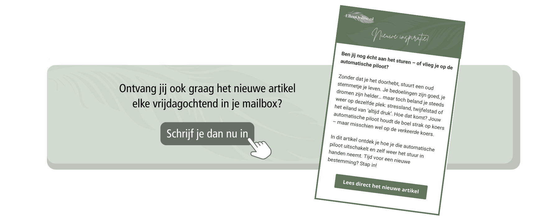 Inschrijven EllenOnline-inspiratie