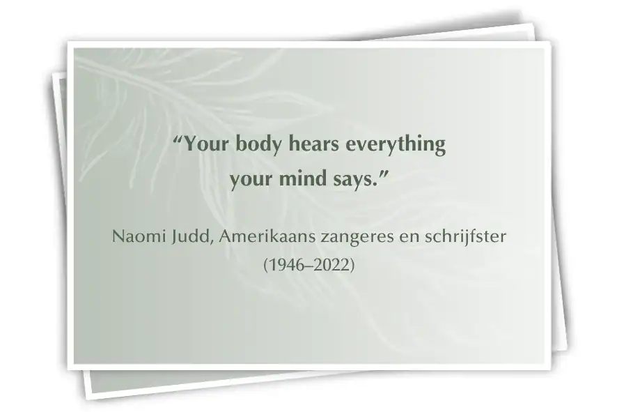 De signalen van je lichaam