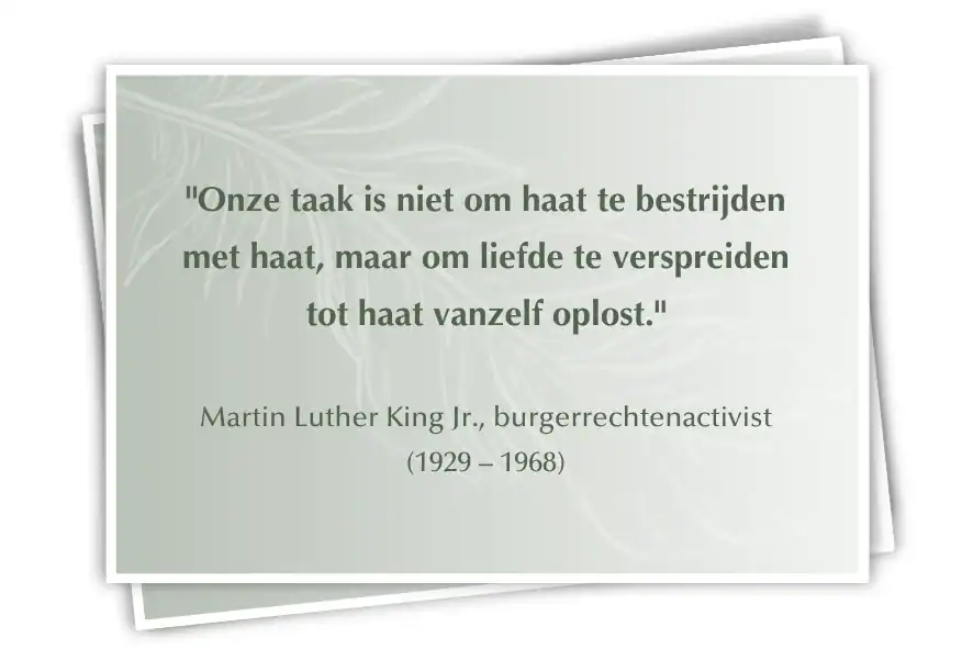 Een liefdevolle wereld begint bij jouw energie